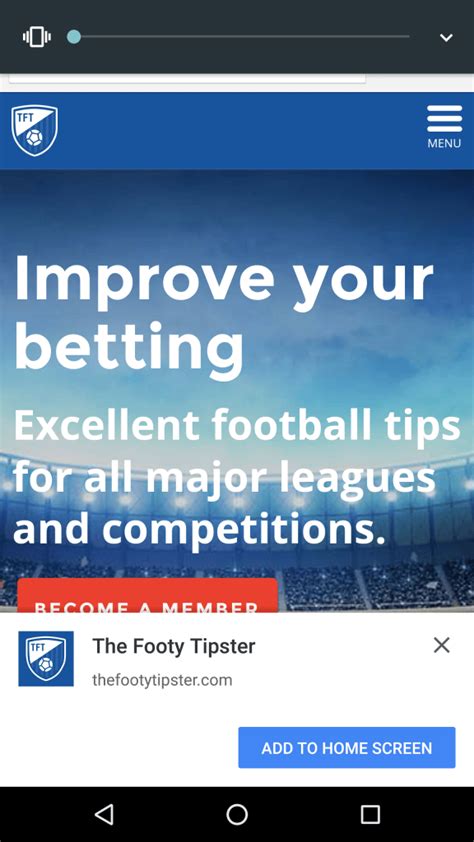 The Footy Tipster.